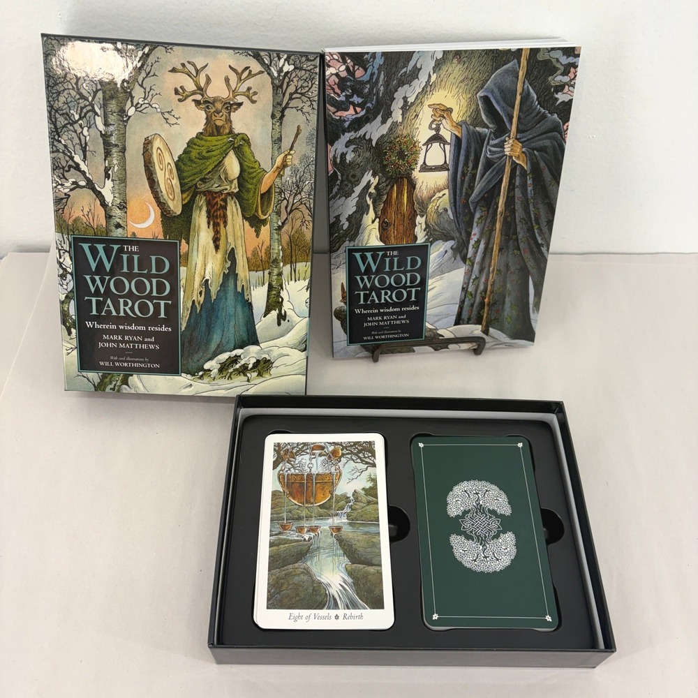 The Wildwood Tarot Deck Guidebook Sterling Ethos Divination Pagan Wicca Celtic